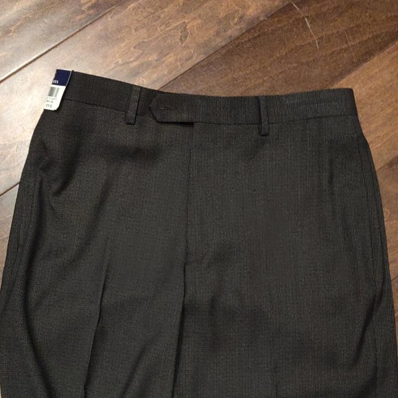 Ralph Ralph Lauren Comfort Flex Pant Flat Front Grey NWT Men's SIZE 32x32 - Picture 4 of 6